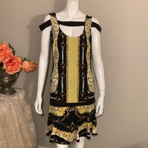 🖤💛Eva Varro flounce dress Small